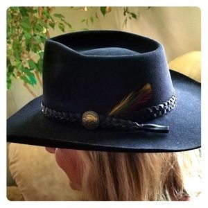 Size 7 (56) Unisex Fur Felt Australian Akubra Hat